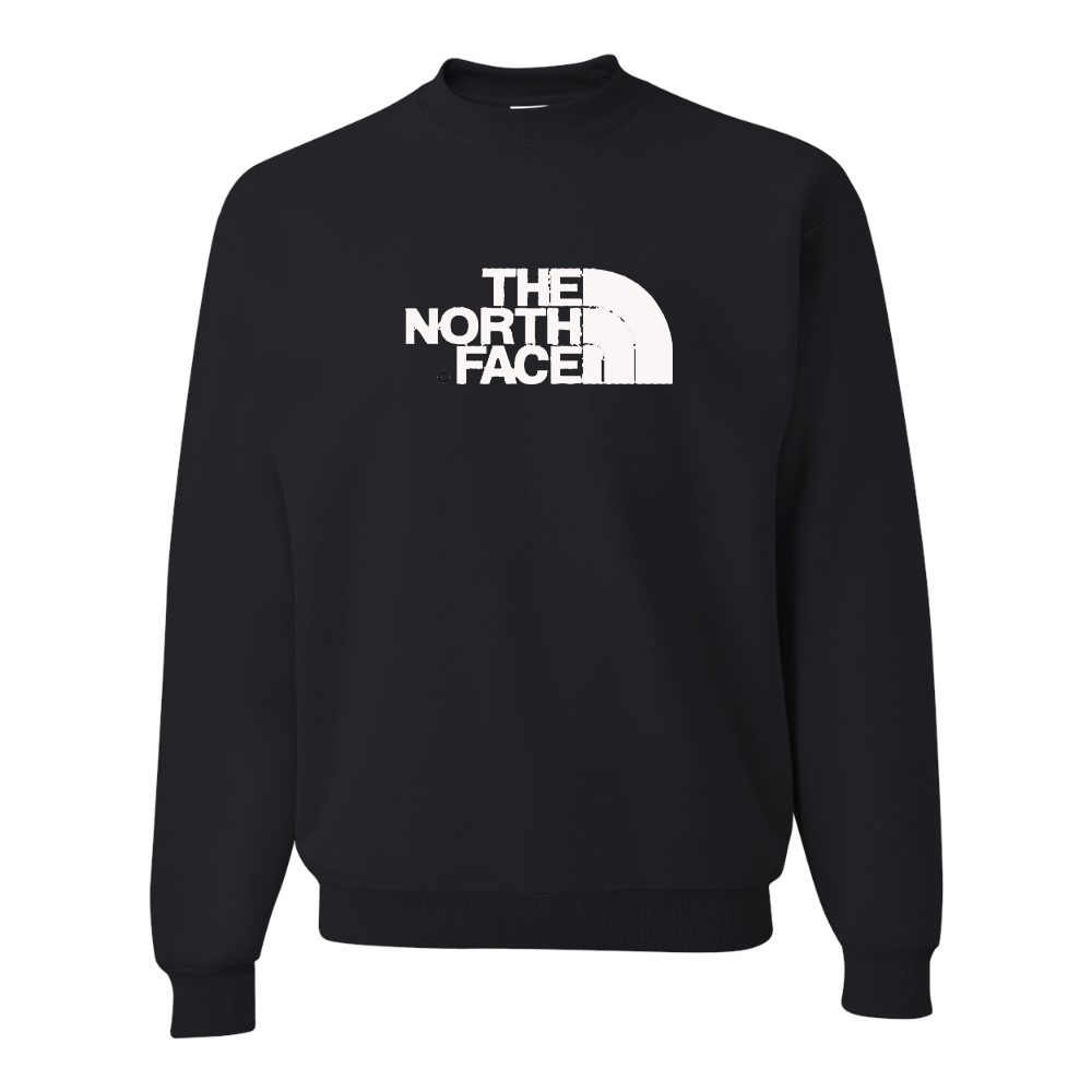 Men's  The North Face Black JERZEES NuBlend Crewneck Sweatshirt