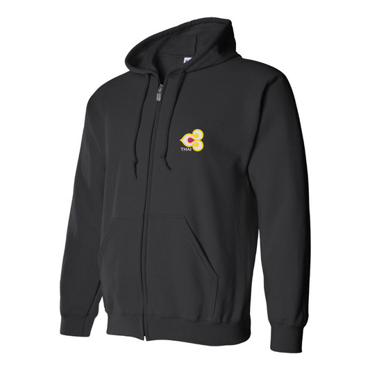 Men's Thai Airlines Logo Zipper Hoodie