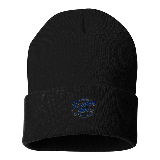 Famous Amos Logo Beanie Hat
