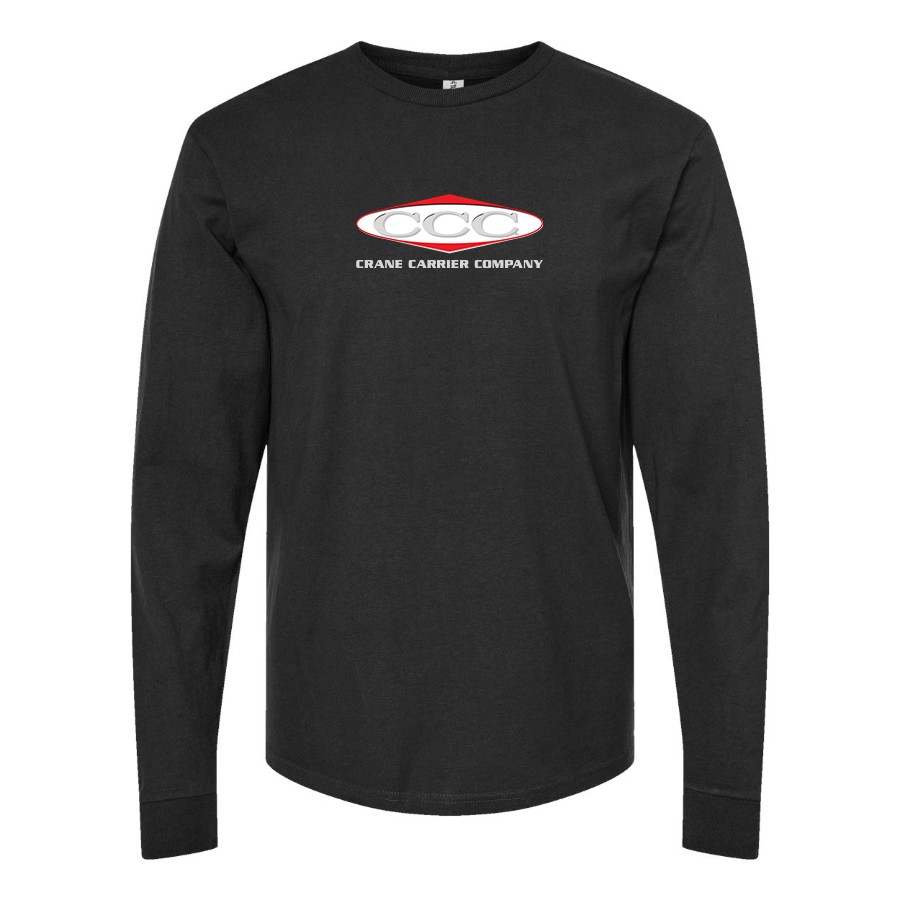 Youth Crane Carrier Company Logo Long sleeves