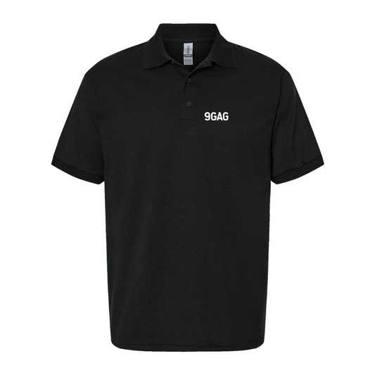 Men's 9gag Logo Dry Blend Polo