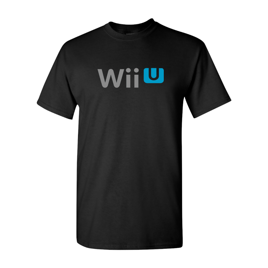 Men's Wii-U Logo Cotton T-Shirt