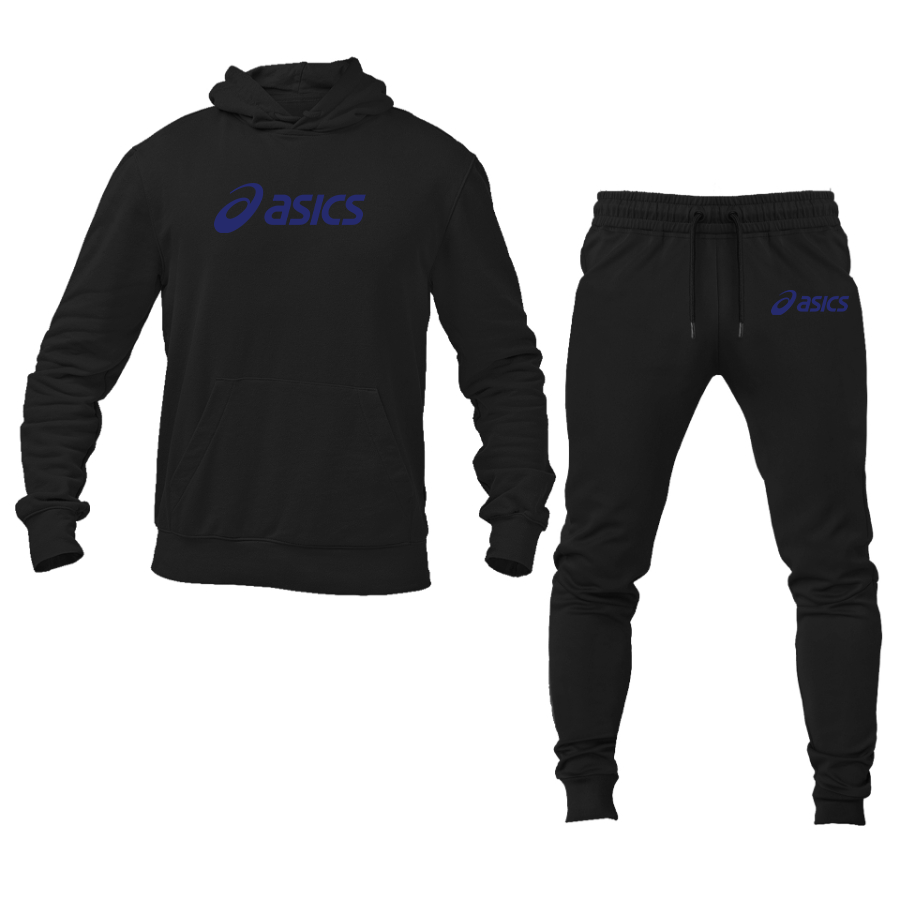 Men's Asics Logo Hoodie Joggers Set
