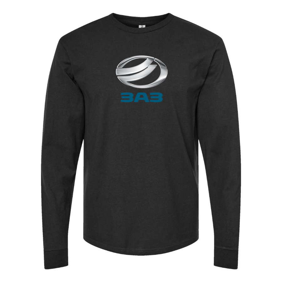 Men's ZAZ Logo  Cotton Long Sleeve T-Shirt