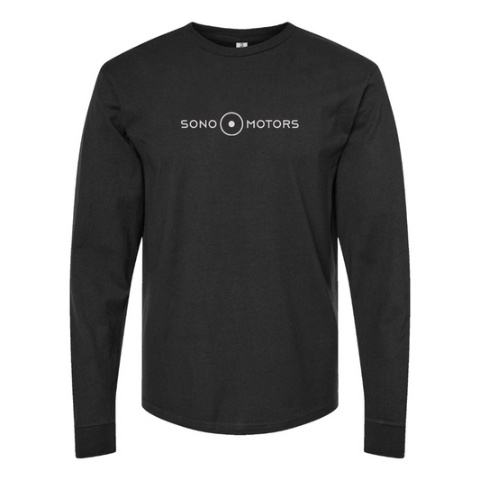 Men's Sono Motors Logo Cotton Long Sleeve T-Shirt