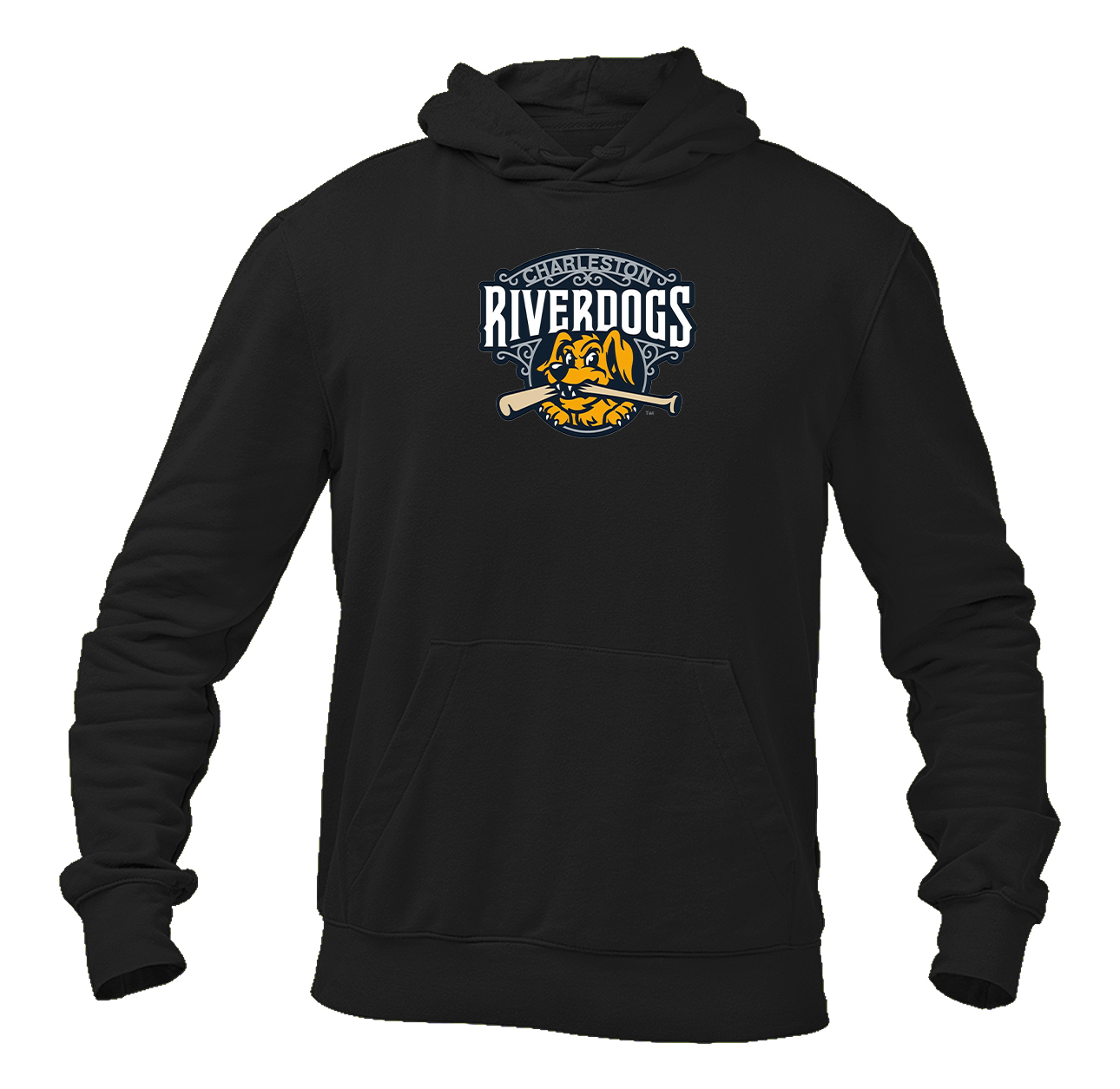 Men's Charleston RiverDogs Logo Pullover Hoodie
