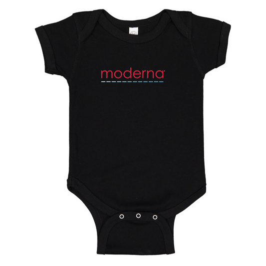 Moderna Logo Baby Onesie Romper