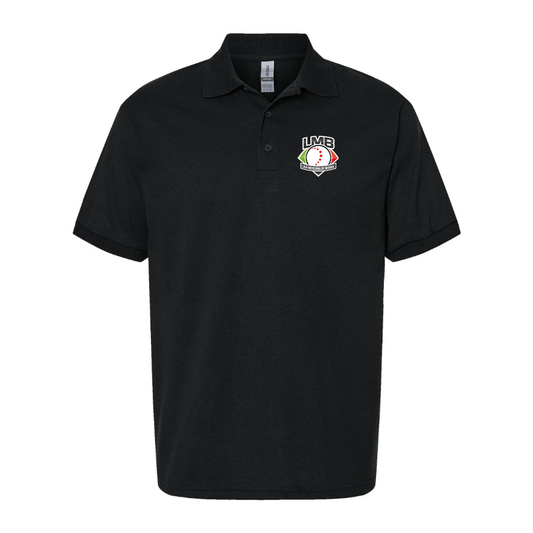 Men's Liga Mexicana de Béisbol Logo Dry Blend Polo