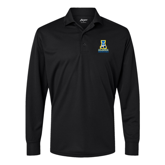 Men's Alaska Nanooks  Paragon Prescott Long Sleeve Polo