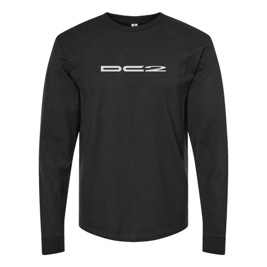 Men's DC2 Logo Cotton Long Sleeve T-Shirt