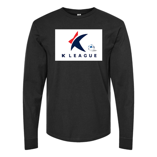 Men's K League Logo Cotton Long Sleeve T-Shirt
