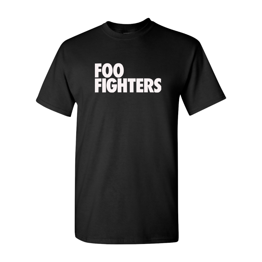 Men's Foo Fighters Logo Cotton T-Shirt