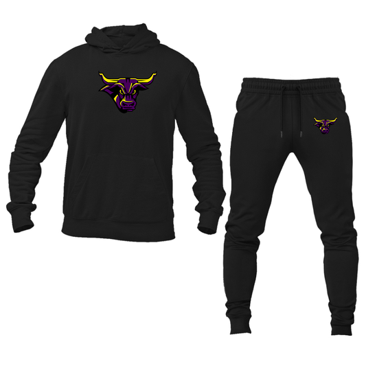 Men's Minnesota State Mavericks  Logo Hoodie Joggers Set