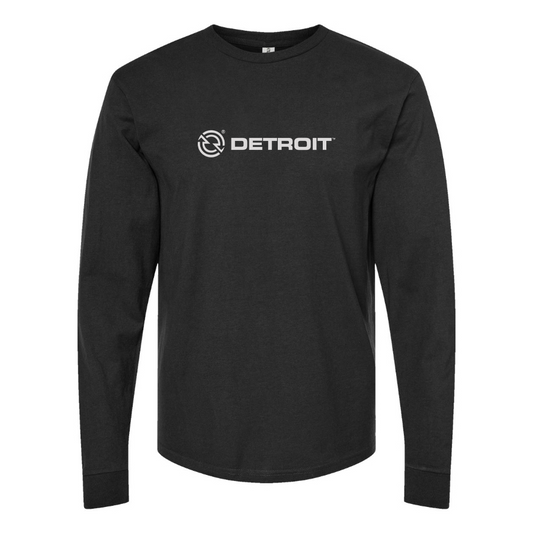 Men's Detroit Diesel Logo Cotton Long Sleeve T-Shirt