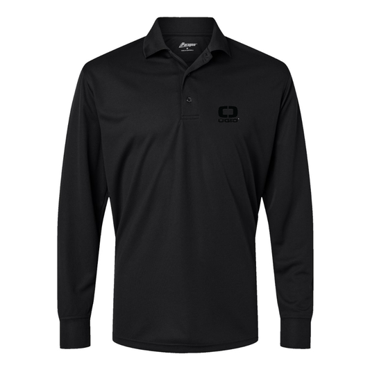 Men's Ogio Vertical  Paragon Prescott Long Sleeve Polo