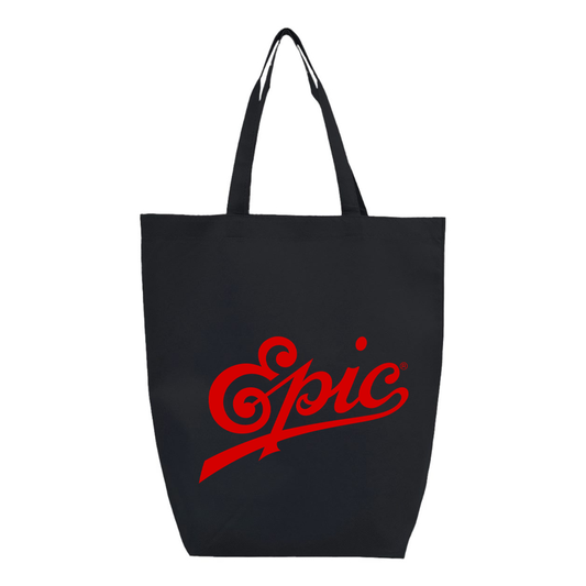Epic Records Q-Tees Non-Woven Gusset Bottom Tote