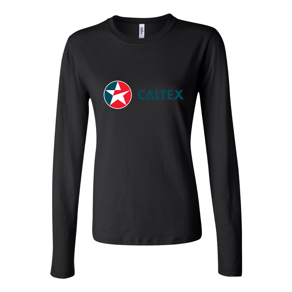 BELLA CANVAS Caltex Gas Station  Jersey Long Sleeve Tee