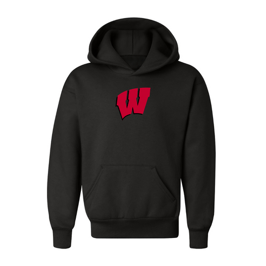 Youth Wisconsin Badgers Pullover Hoodie