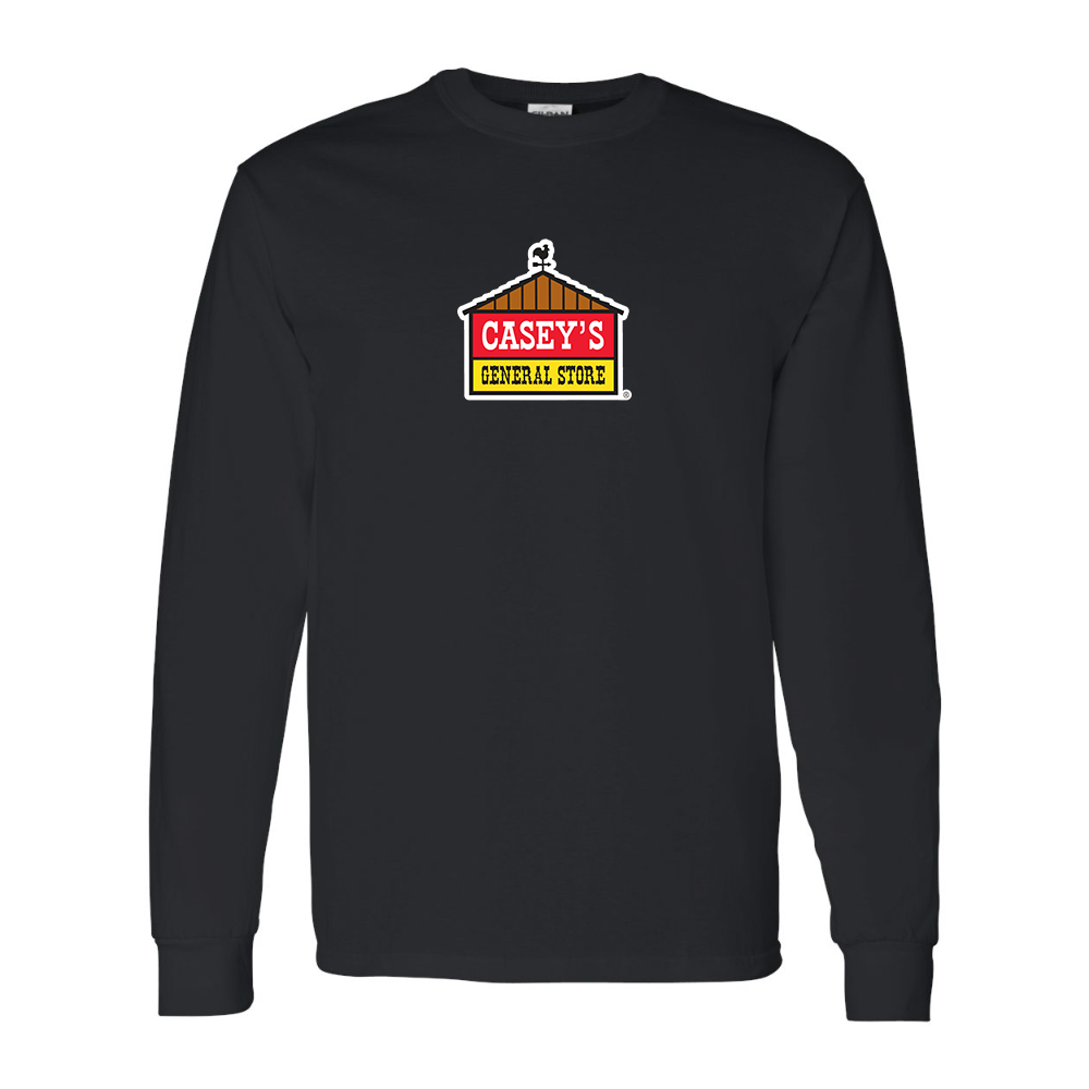 Men's Casey's General Store  Gildan Heavy Cotton Long Sleeve T-Shirt