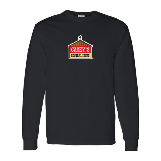 Men's Casey's General Store  Gildan Heavy Cotton Long Sleeve T-Shirt