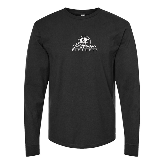 Men's Jim Henson Pictures Logo Cotton Long Sleeve T-Shirt