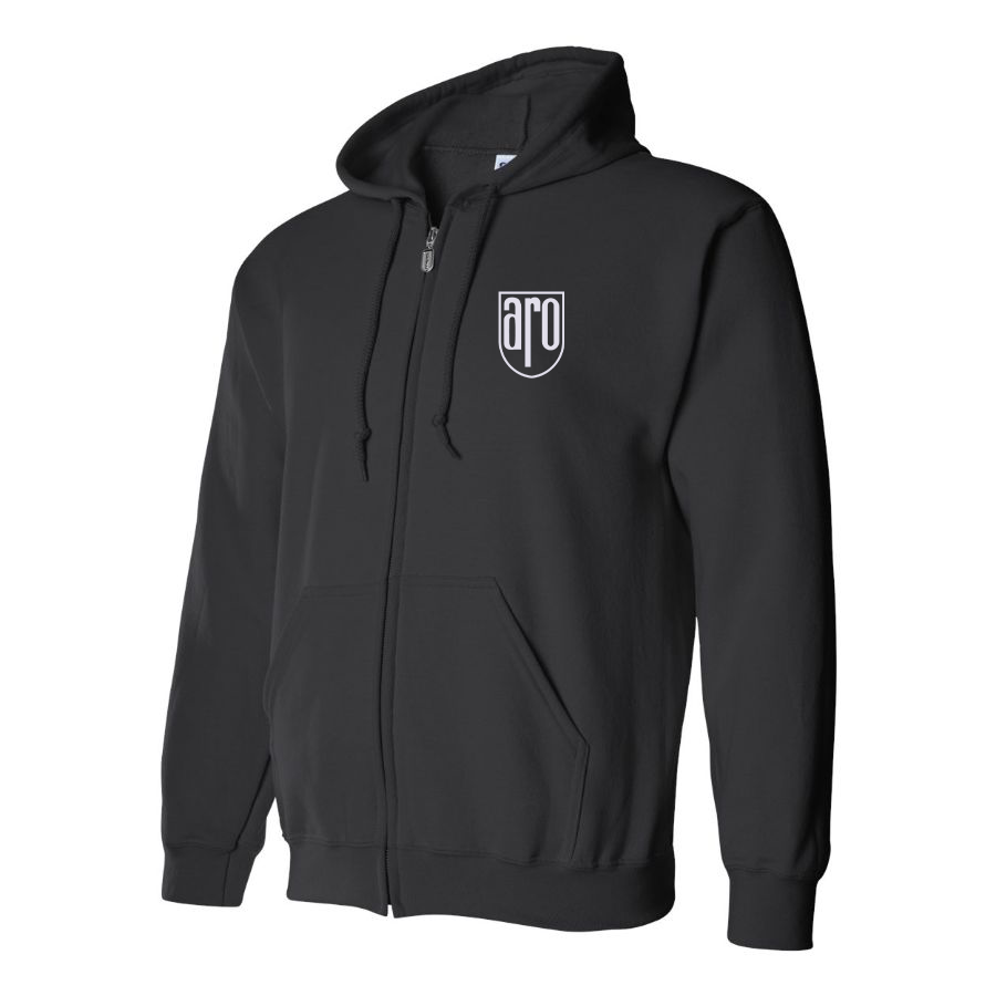 Men's ARO Logo Zipper Hoodie