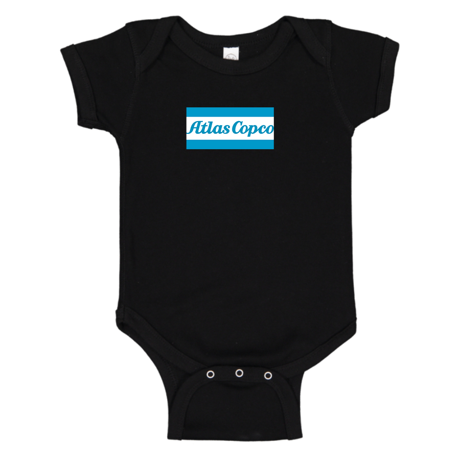 Atlas Copco Logo Baby Onesie Romper