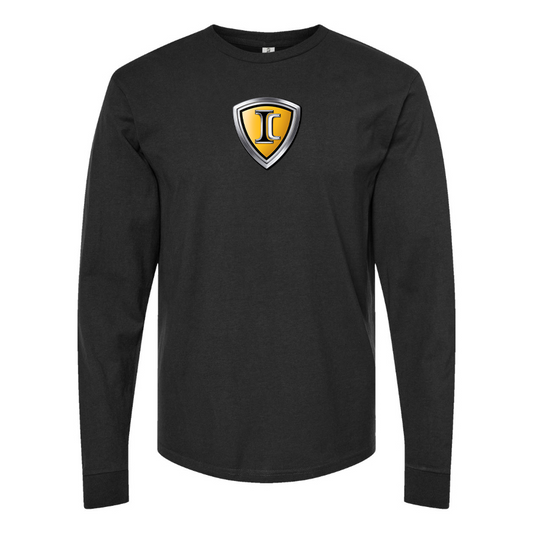 Men's IC Bus  Logo Cotton Long Sleeve T-Shirt
