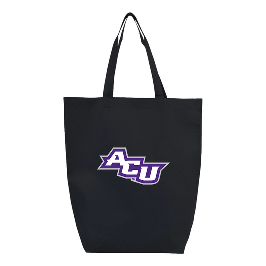Abilene Christian Wildcats  Q-Tees Non-Woven Gusset Bottom Tote