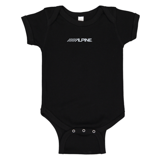 Alpine Logo  Baby Onesie Romper