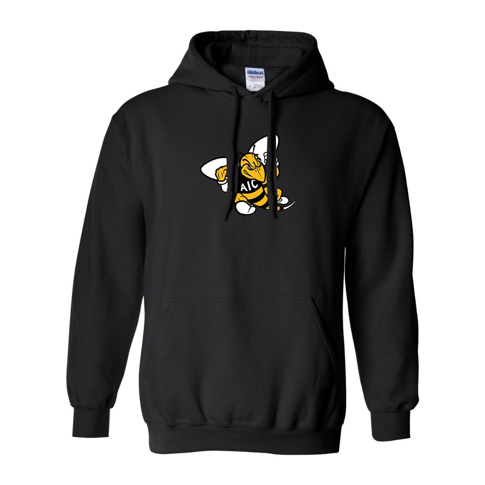 Men's AIC Yellow Jackets  Gildan  Heavy Blend Hooded Sweatshirt