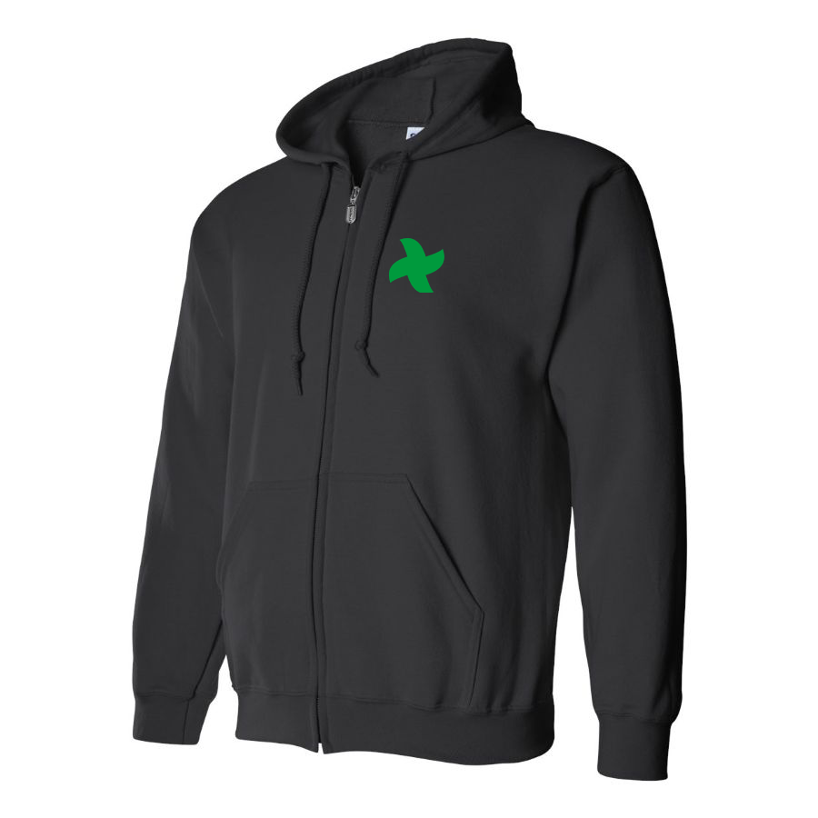 Men's Thermomix Screw Logo  Zipper Hoodie