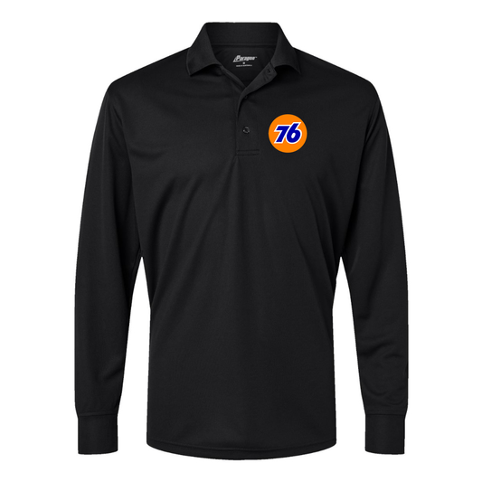 Men's 76 Gas Station Paragon Prescott Long Sleeve Polo