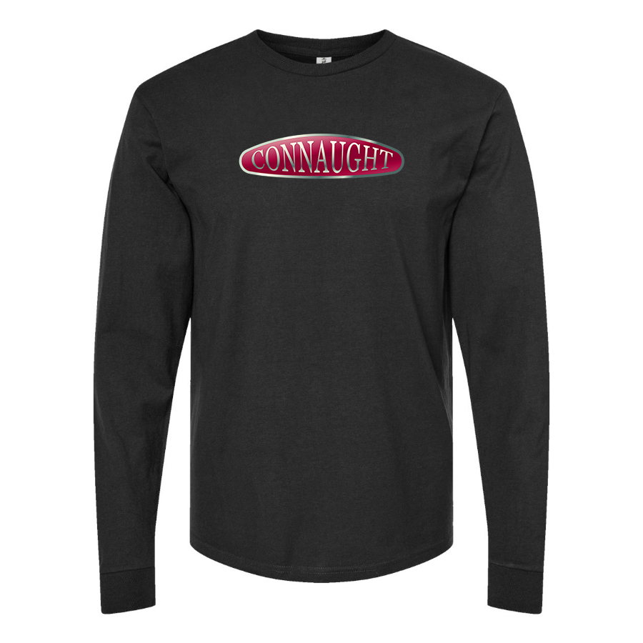 Men's  Connaught Motor Company Logo Cotton Long Sleeve T-Shirt