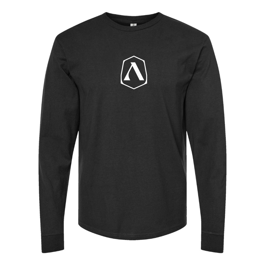 Men's Adamastor  Logo Cotton Long Sleeve T-Shirt