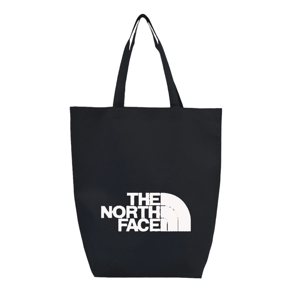The North Face Black Q-Tees Non-Woven Gusset Bottom Tote