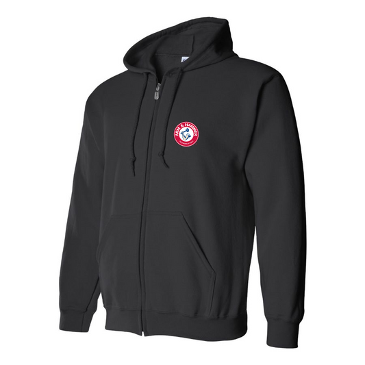 Men's Arm Hammer Logo Zipper Hoodie