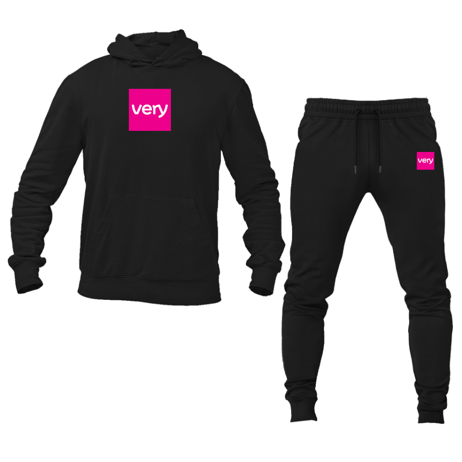 Men's Very  Logo Hoodie Joggers Set