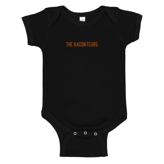 Metro The Raconteurs  Logo  Baby Onesie Romper