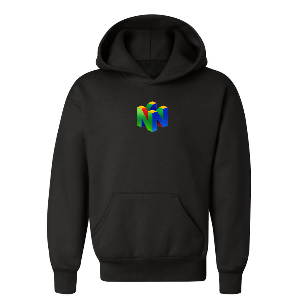 Youth    Nintendo N64    Logo  Pullover Hoodie