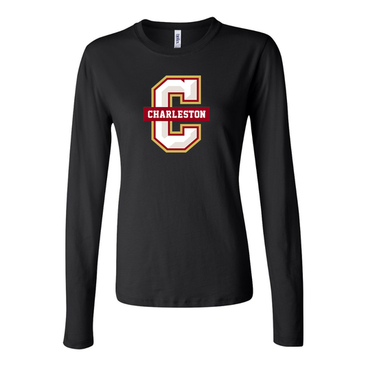 BELLA CANVAS Charleston Cougars Jersey Long Sleeve Tee
