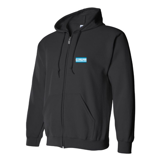 Men's Atlas Copco Logo Zipper Hoodie