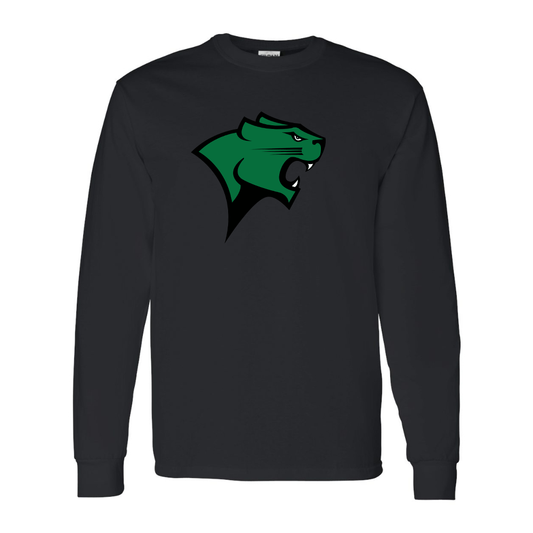 Men's Chicago State Cougars  Gildan Heavy Cotton Long Sleeve T-Shirt