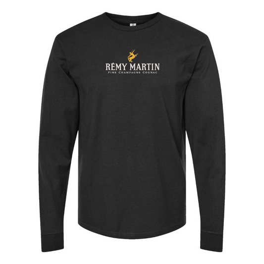 Men's Rémy Martin Logo Cotton Long Sleeve T-Shirt