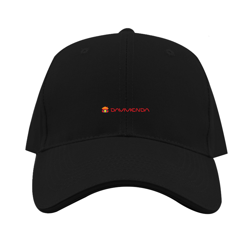 Davivienda Logo  Dad Baseball Cap Hat