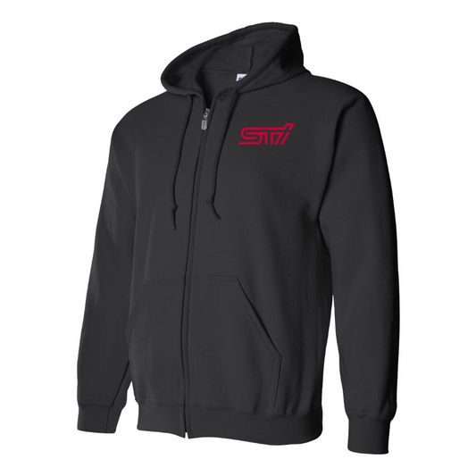 Men's STI Logo Zipper Hoodie