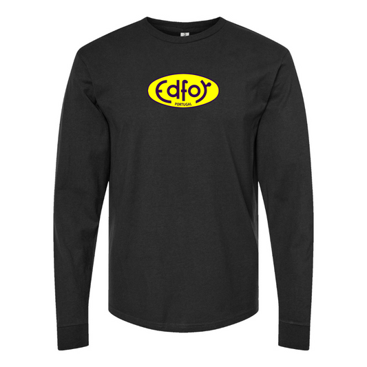 Men's Edfor Grand Sport Logo Cotton Long Sleeve T-Shirt