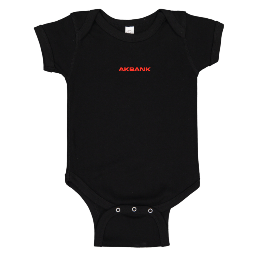Akbank Logo Baby Onesie Romper