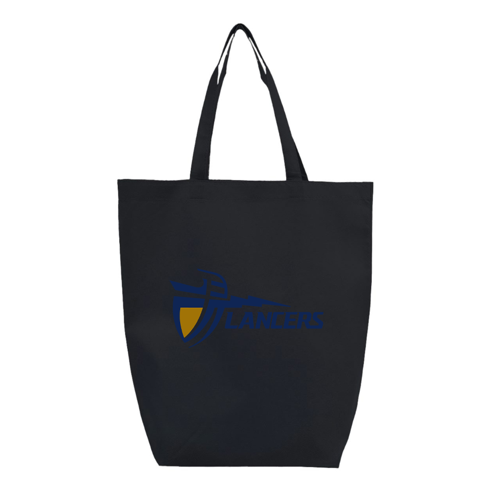 Bucknell Bison Q-Tees Non-Woven Gusset Bottom Tote