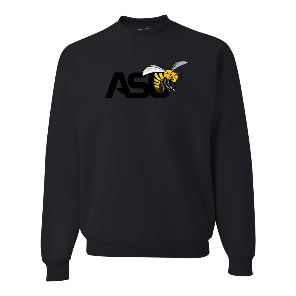 Men's Alabama State Hornets  JERZEES NuBlend Crewneck Sweatshirt